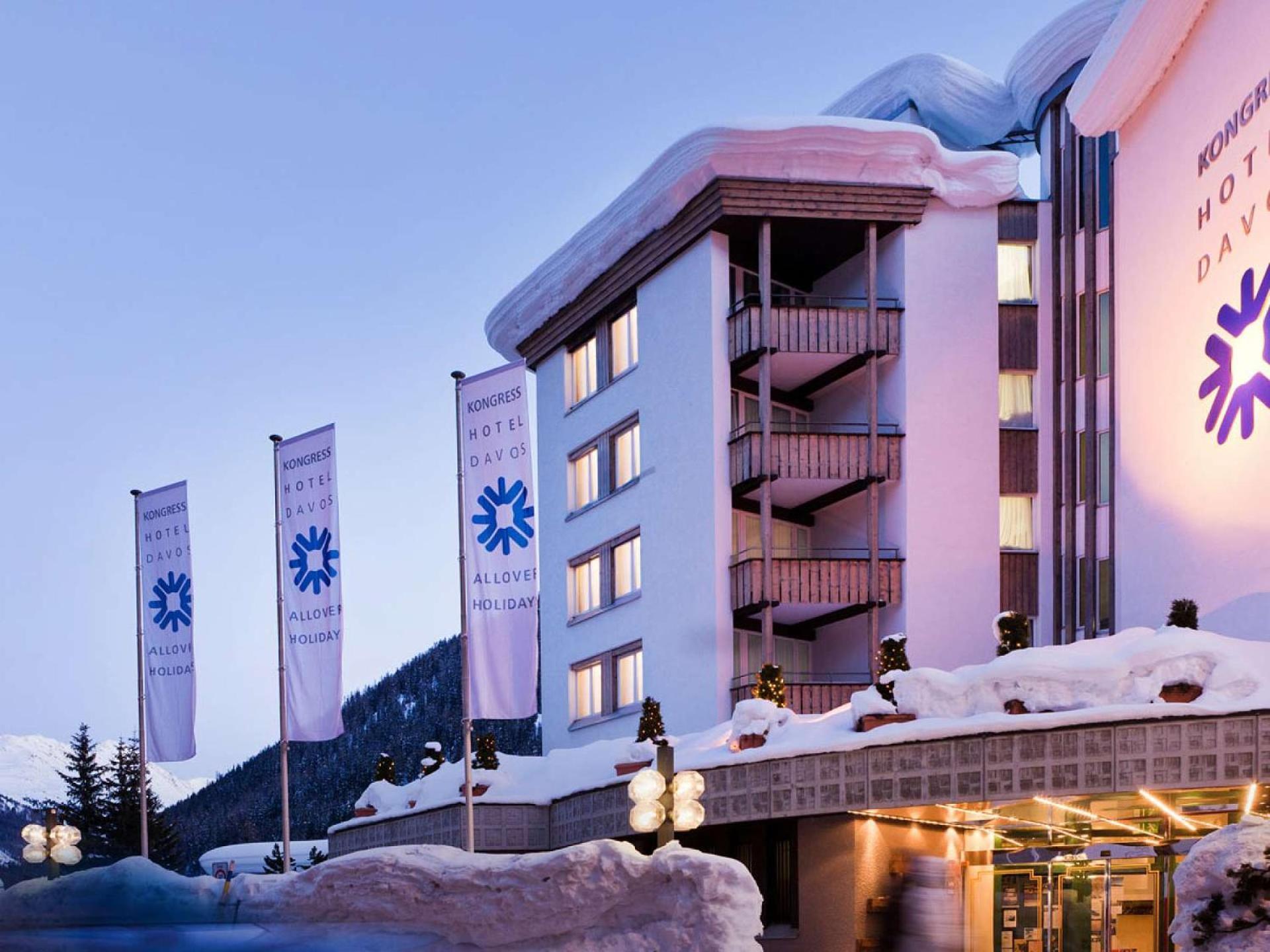 Kongress Hotel Давос Екстер'єр фото